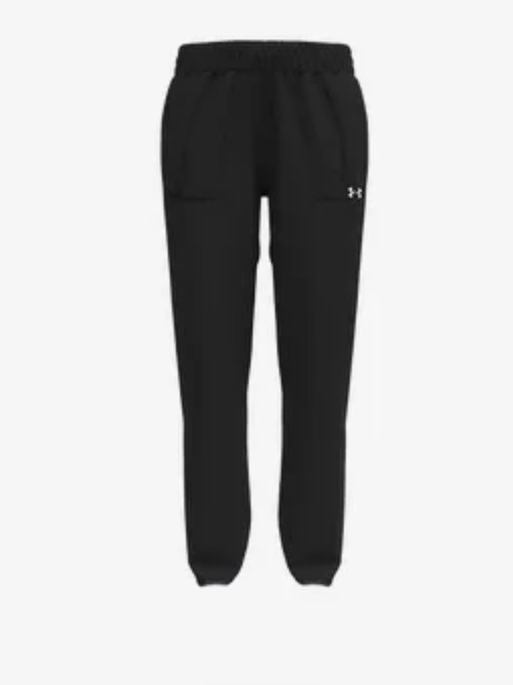 NWT Under Armour Women's Armour Fleece Pro Joggers Black Large UA Storm Active